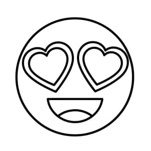 Desenhos de Emoji para Colorir