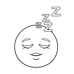 Desenhos de Emoji para Colorir