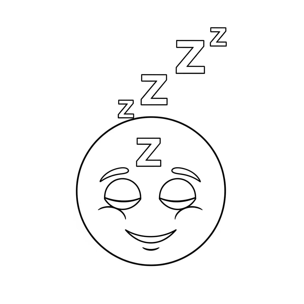 Desenhos de Emoji para Colorir