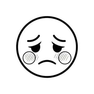 Desenhos de Emoji para Colorir