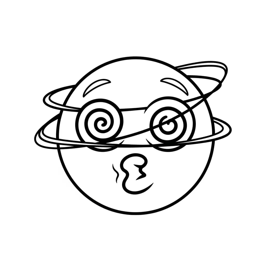 Desenhos de Emoji para Colorir