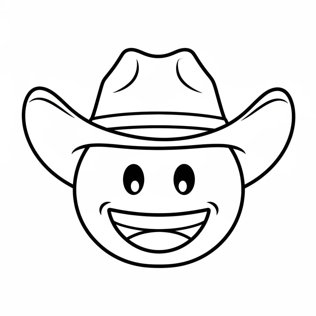 Desenhos de Emoji para Colorir