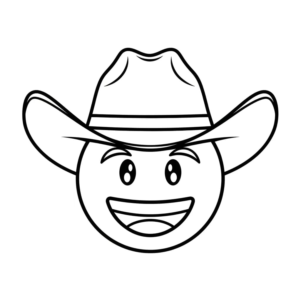 Desenhos de Emoji para Colorir
