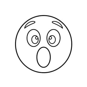 Desenhos de Emoji para Colorir