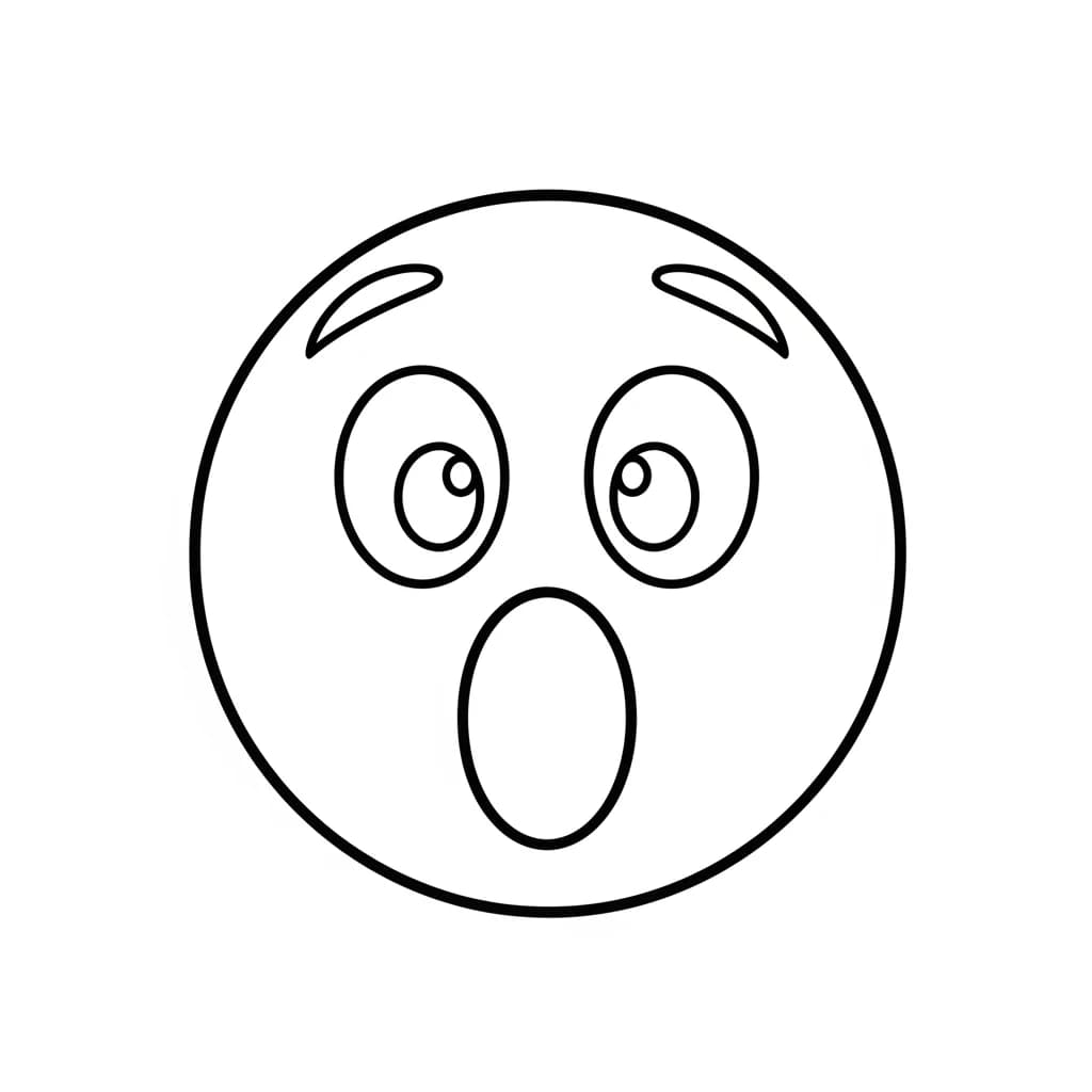 Desenhos de Emoji para Colorir