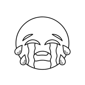 Desenhos de Emoji para Colorir