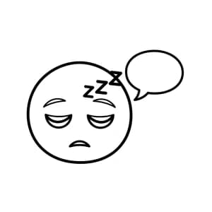 Desenhos de Emoji para Colorir