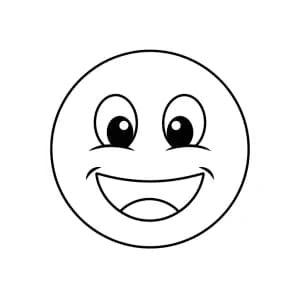 Desenhos de Emoji para Colorir