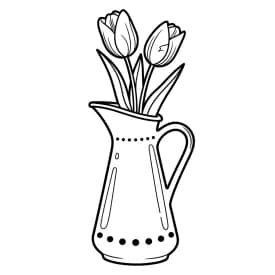 Desenhos de Flores para Colorir – Imprima e Divirta-se