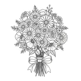 Desenhos de Flores para Colorir – Imprima e Divirta-se