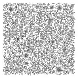 Desenhos de Flores para Colorir – Imprima e Divirta-se