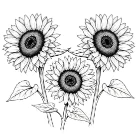 Desenhos de Flores para Colorir – Imprima e Divirta-se Desenhos de Flores para Colorir – Imprima e Divirta-se