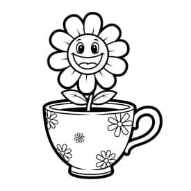 Desenhos de Flores para Colorir – Imprima e Divirta-se
