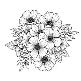 Desenhos de Flores para Colorir – Imprima e Divirta-se