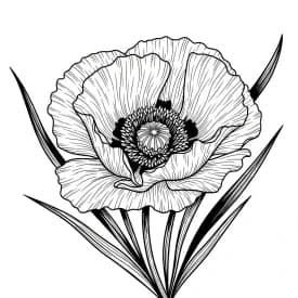 Desenhos de Flores para Colorir – Imprima e Divirta-se