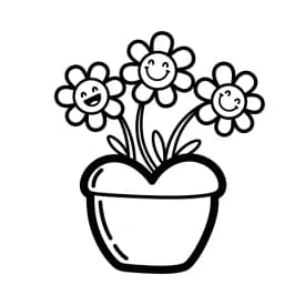 Desenhos de Flores para Colorir – Imprima e Divirta-se