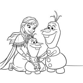 Desenhos da Frozen para Colorir e Imprimir Desenhos da Frozen para Colorir e Imprimir