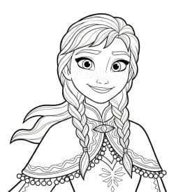Desenhos da Frozen para Colorir e Imprimir Desenhos da Frozen para Colorir e Imprimir