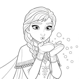 Desenhos da Frozen para Colorir e Imprimir Desenhos da Frozen para Colorir e Imprimir