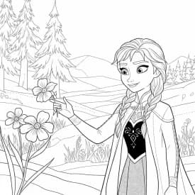 Desenhos da Frozen para Colorir e Imprimir Desenhos da Frozen para Colorir e Imprimir