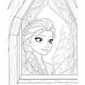 Desenhos da Frozen para Colorir e Imprimir