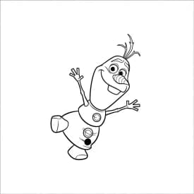Desenhos da Frozen para Colorir e Imprimir