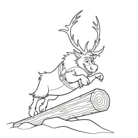 Desenhos da Frozen para Colorir e Imprimir