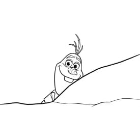 Desenhos da Frozen para Colorir e Imprimir