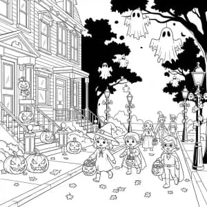 Desenhos de Halloween para Colorir