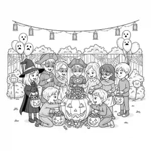 Desenhos de Halloween para Colorir