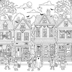 Desenhos de Halloween para Colorir