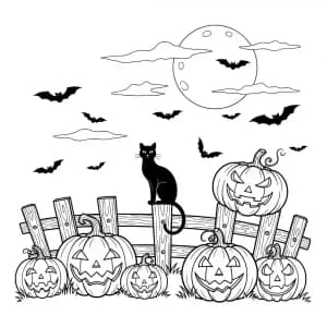 Desenhos de Halloween para Colorir