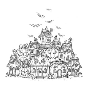 Desenhos de Halloween para Colorir