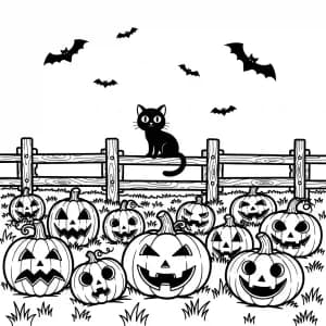 Desenhos de Halloween para Colorir