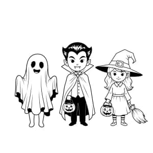 Desenhos de Halloween para Colorir