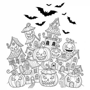 Desenhos de Halloween para Colorir
