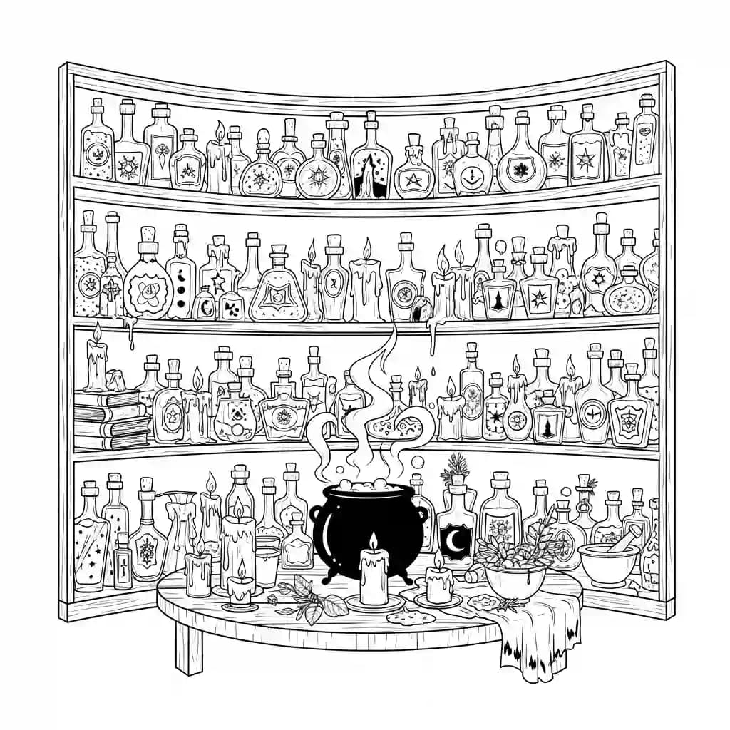 Desenhos de Halloween para Colorir