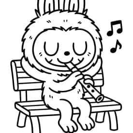 Desenhos de Labubu para Imprimir e Colorir Desenhos de Labubu para Imprimir e Colorir