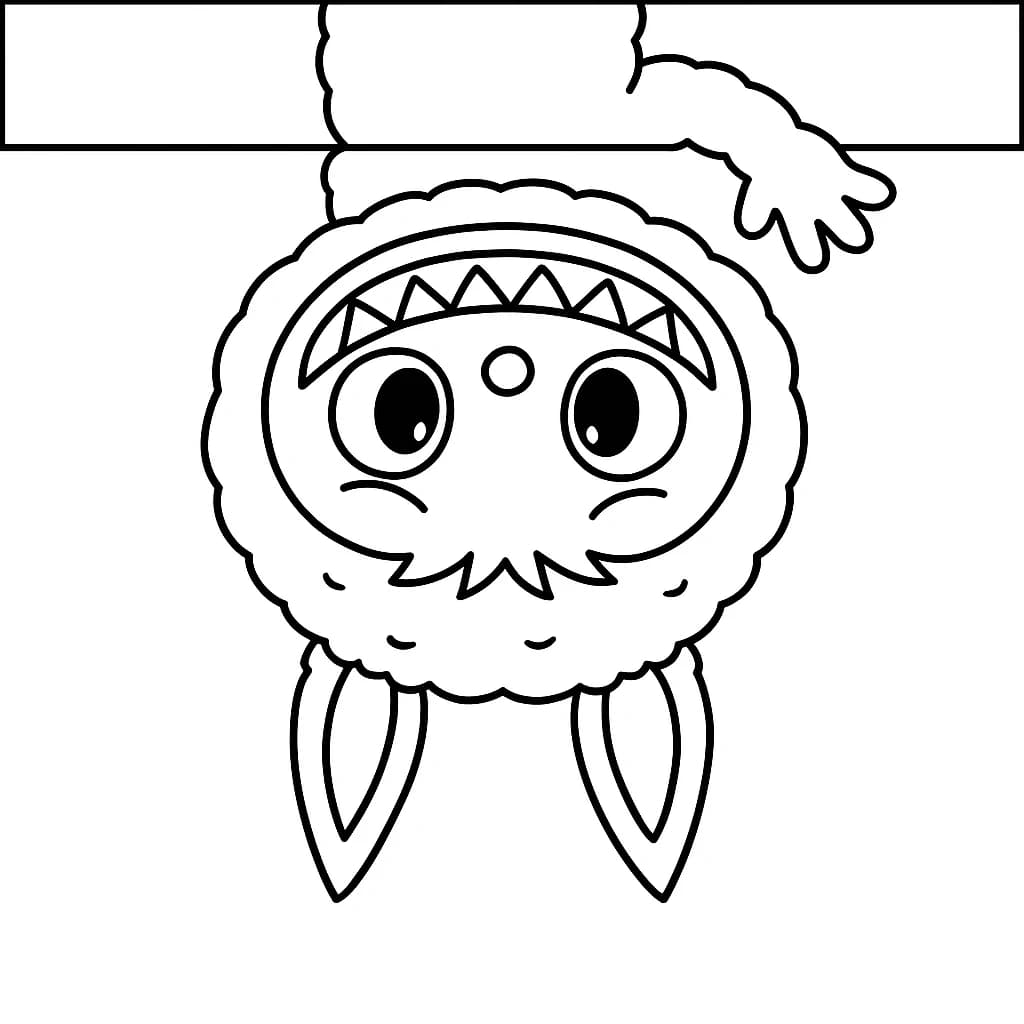 Desenhos de Labubu para Imprimir e Colorir