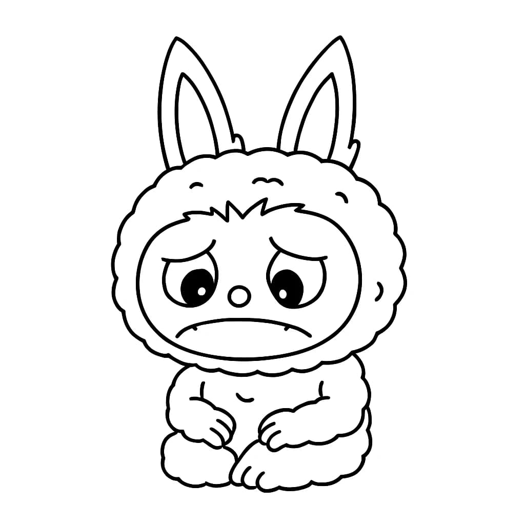 Desenhos de Labubu para Imprimir e Colorir