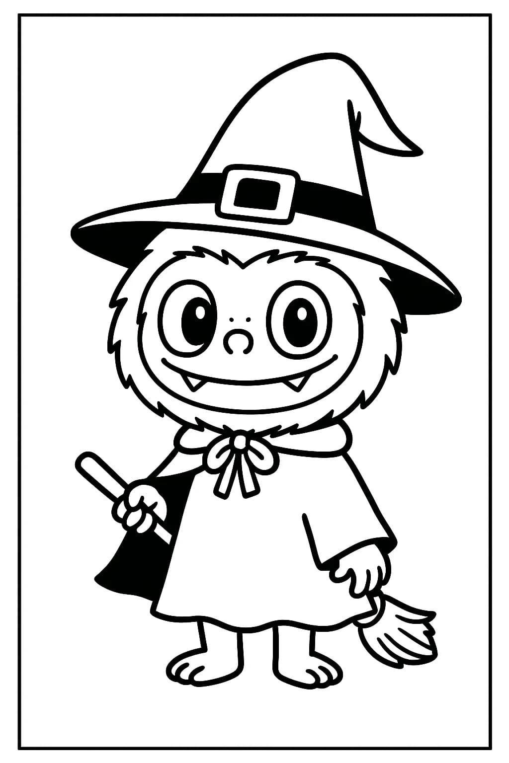 Desenhos de Labubu para Imprimir e Colorir