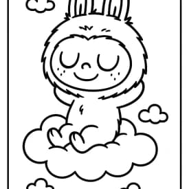 Desenhos de Labubu para Imprimir e Colorir Desenhos de Labubu para Imprimir e Colorir