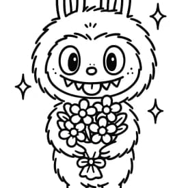 Desenhos de Labubu para Imprimir e Colorir Desenhos de Labubu para Imprimir e Colorir