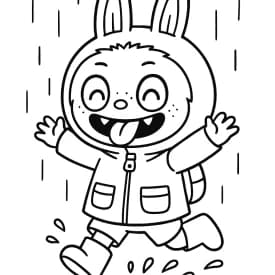 Desenhos de Labubu para Imprimir e Colorir Desenhos de Labubu para Imprimir e Colorir