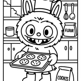 Desenhos de Labubu para Imprimir e Colorir Desenhos de Labubu para Imprimir e Colorir