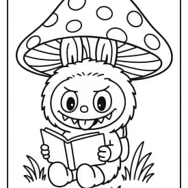 Desenhos de Labubu para Imprimir e Colorir Desenhos de Labubu para Imprimir e Colorir