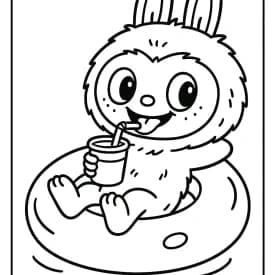 Desenhos de Labubu para Imprimir e Colorir Desenhos de Labubu para Imprimir e Colorir