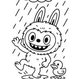 Desenhos de Labubu para Imprimir e Colorir Desenhos de Labubu para Imprimir e Colorir