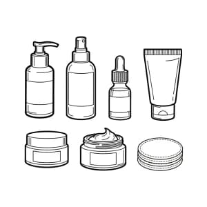 Desenhos de Paper Doll para Colorir