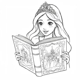 Desenhos de Princesas para Imprimir e Colorir Desenhos de Princesas para Imprimir e Colorir